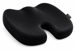 ZRelief™ Memory Foam Coccyx Cushion – Ergonomic Orthopaedic Seat Support